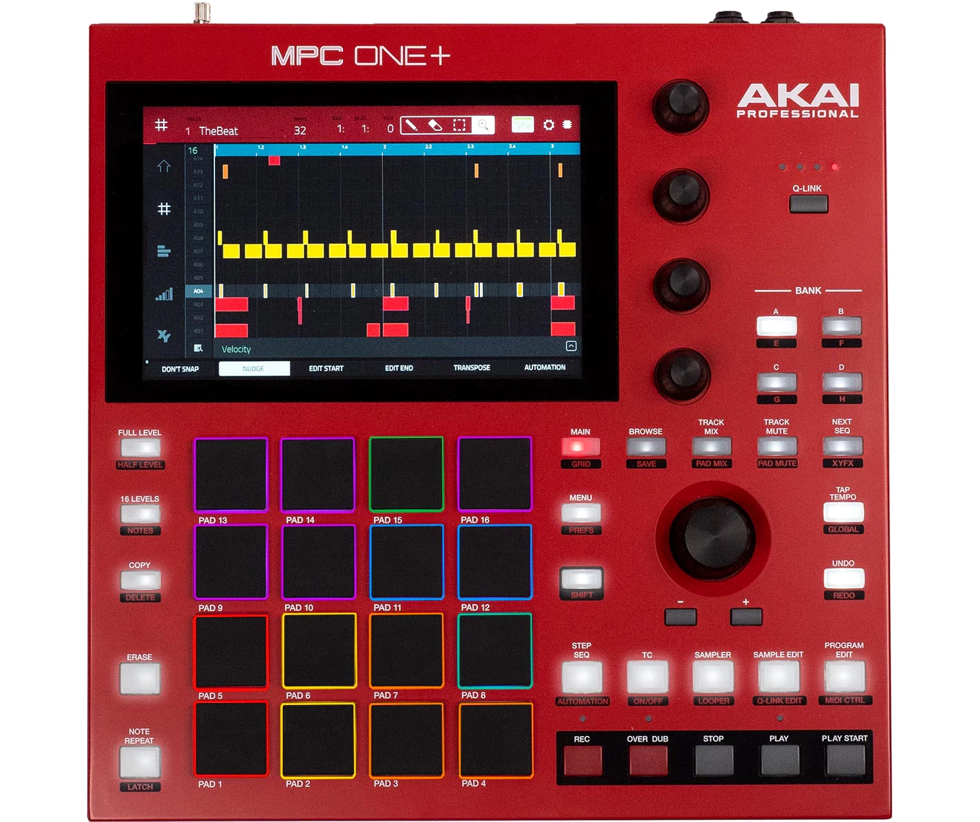 akai-mpc-one-top-view