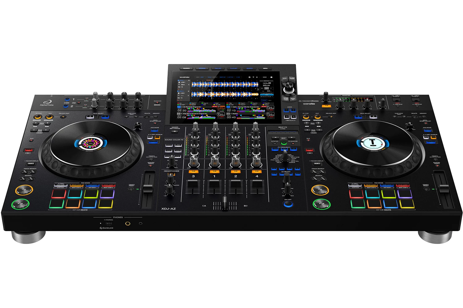 AlphaTheta-XDJ-AZ---Front-Angle-View