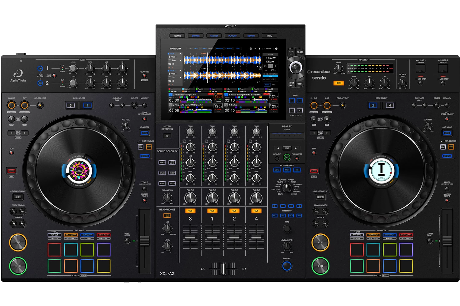 AlphaTheta-XDJ-AZ---Top-View